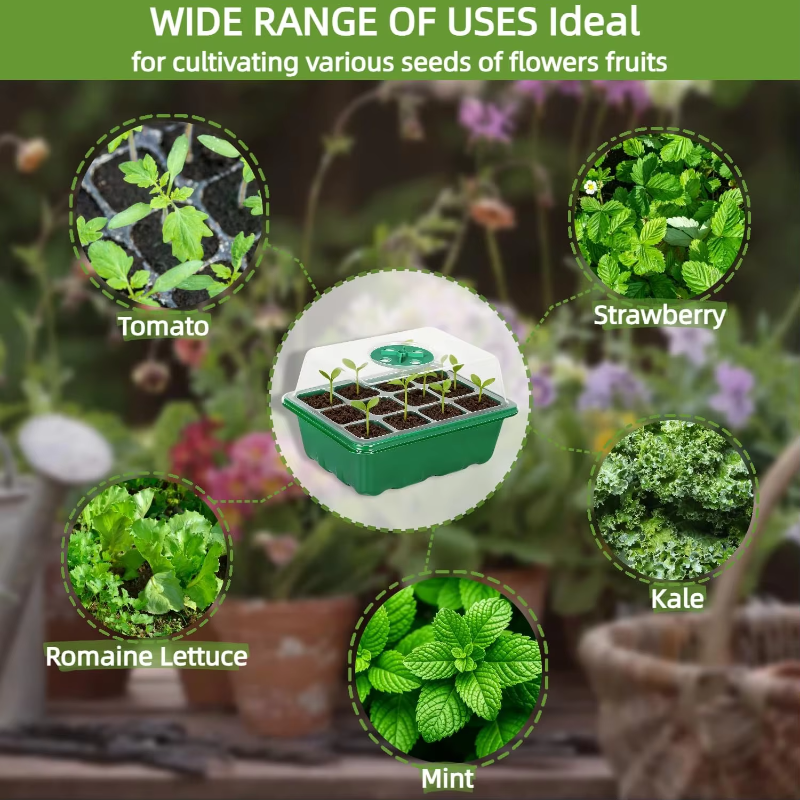 Seed Starter Tray Mini Greenho - Humidity Dome Kit 评论和价格