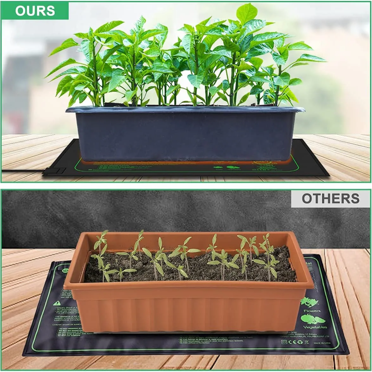 Seedling Heating Mat  Indoor P - Rooting Gel Clone 评论和价格