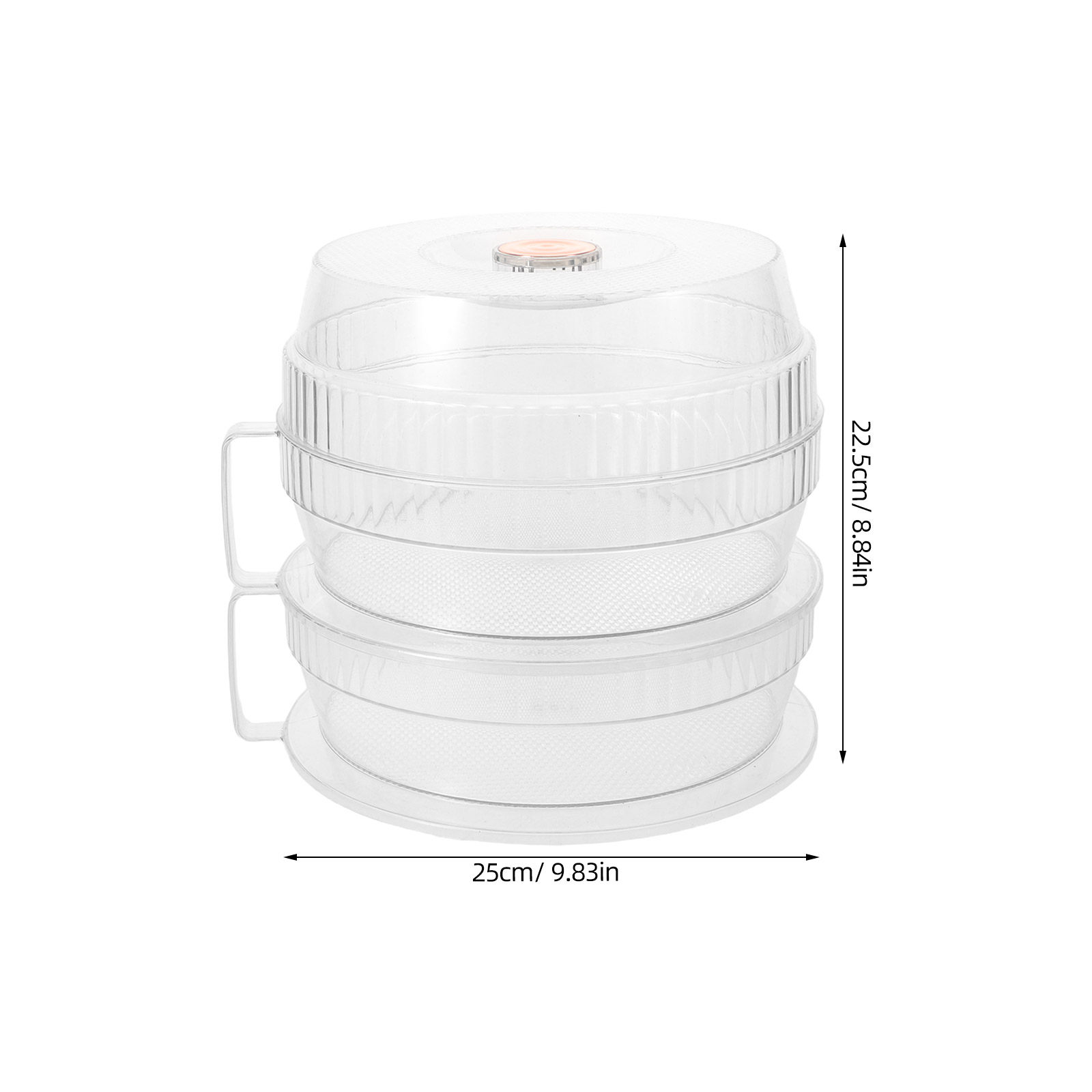 1Set Cake Display Dome Stand C - Plastic Dome Clear 评论和价格