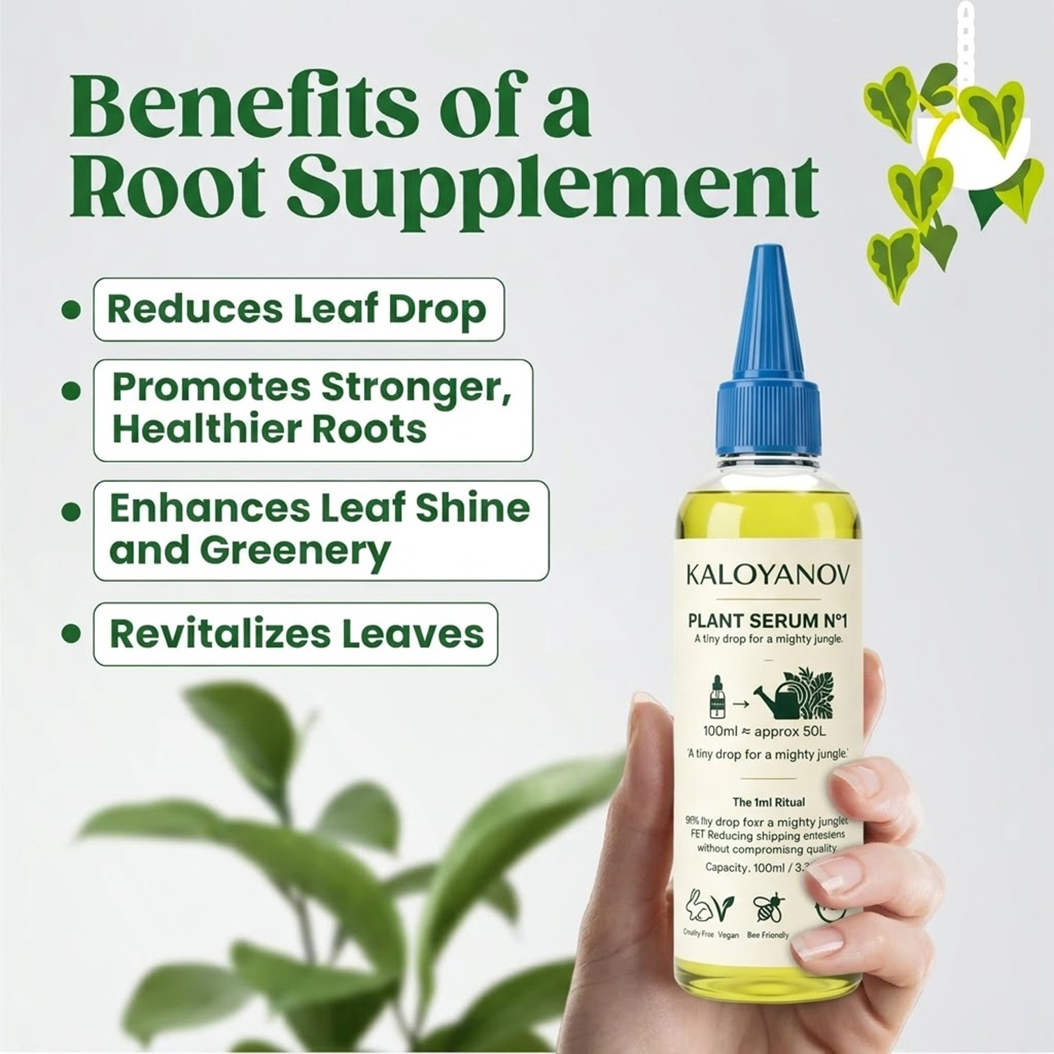 KALOYANOV Plant Serum N°1: Hig - Root Stimulator Liquid 评论和价格