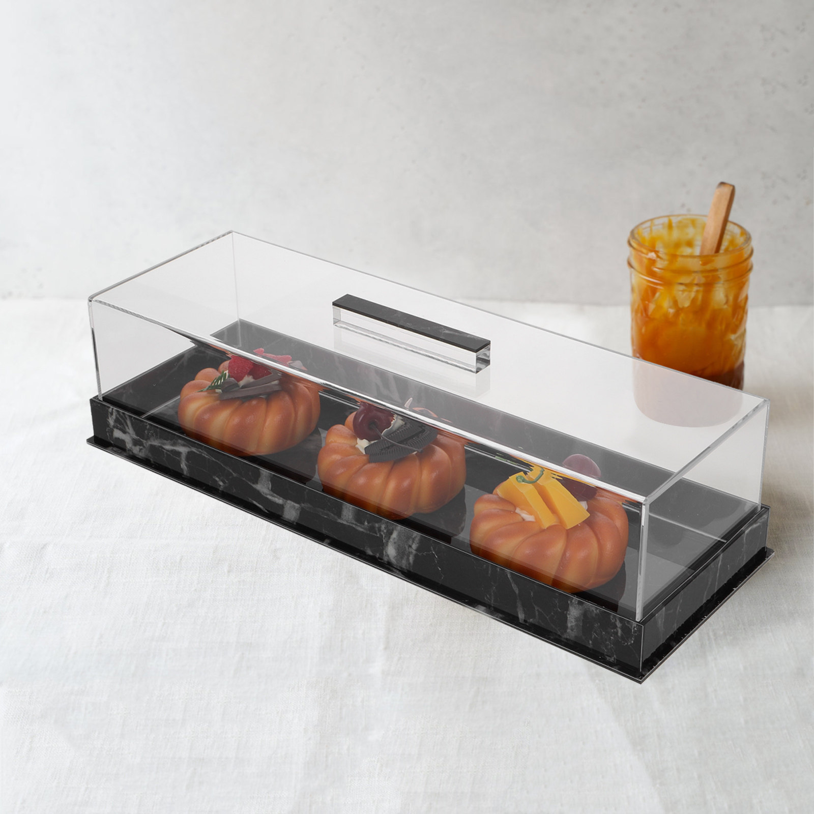 Rectangular Cake Display Box A - Plastic Dome Clear 评论和价格