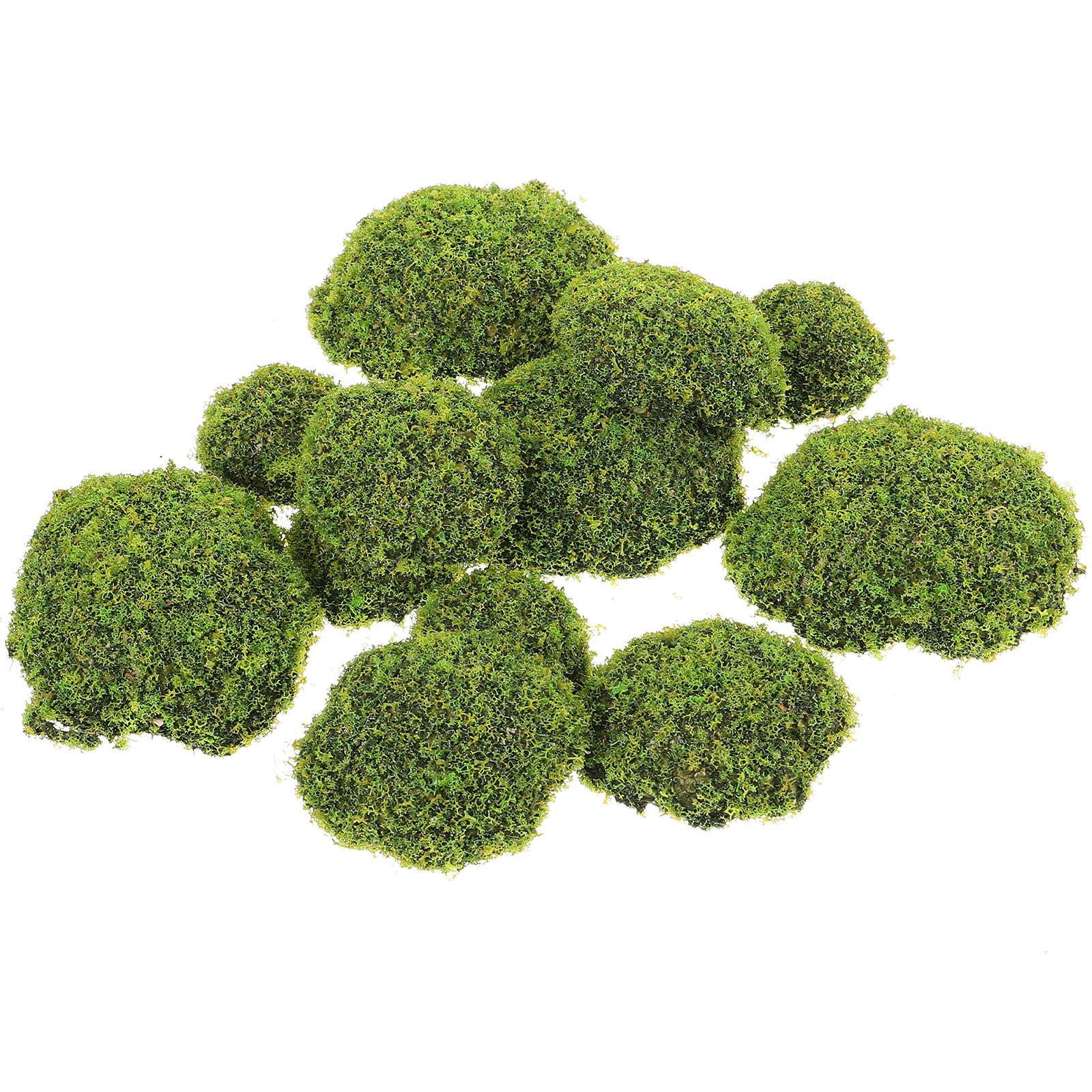12pcs Artificial Moss RocksFak - Sphagnum Moss Dry 评论和价格