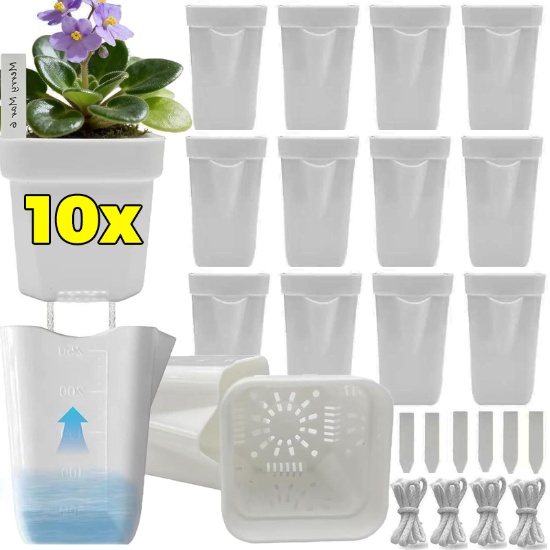 Self Watering Flower Pots Doub - Self Watering Insert 评论和价格