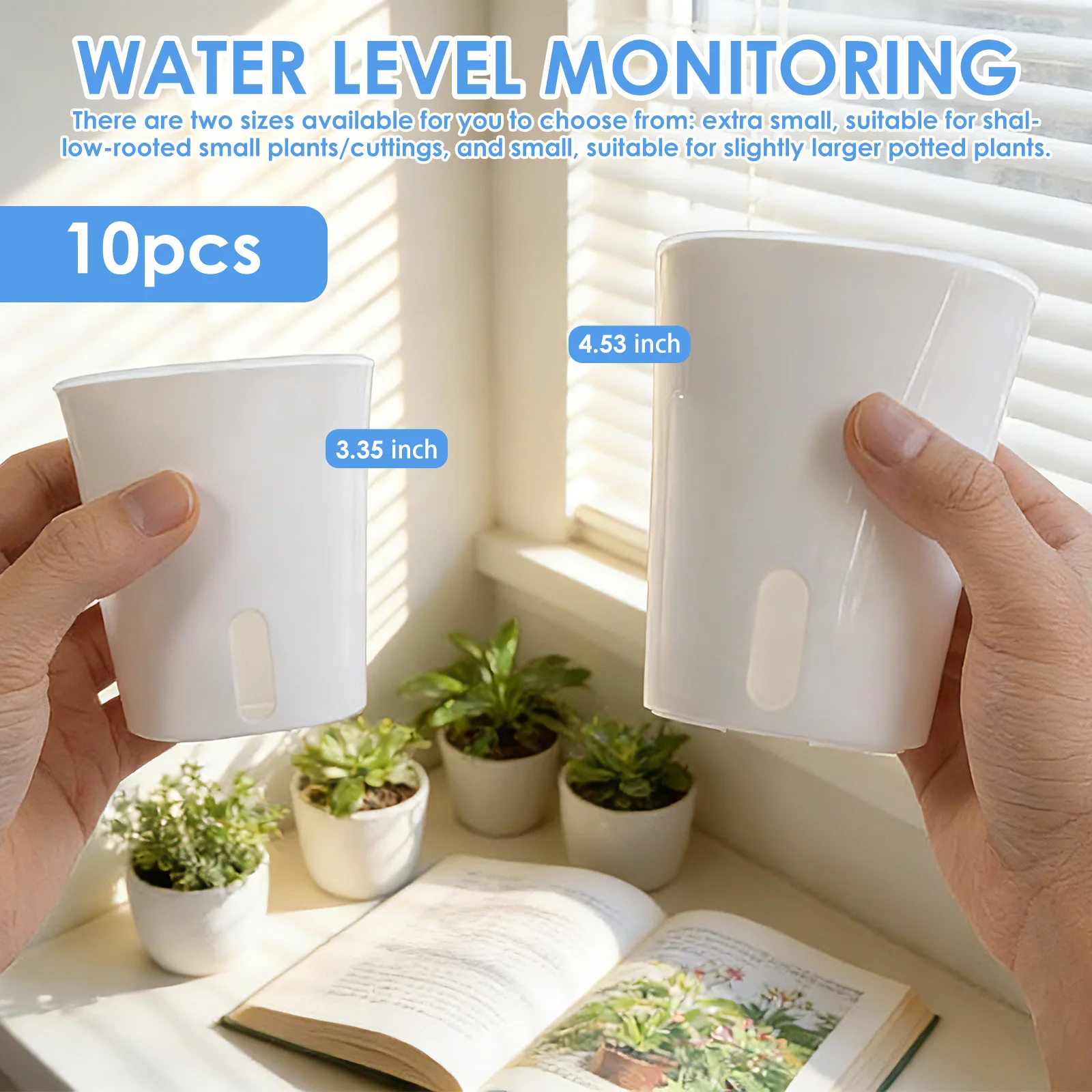 10 Pcs Self Watering Planter L - Self Watering Insert 评论和价格