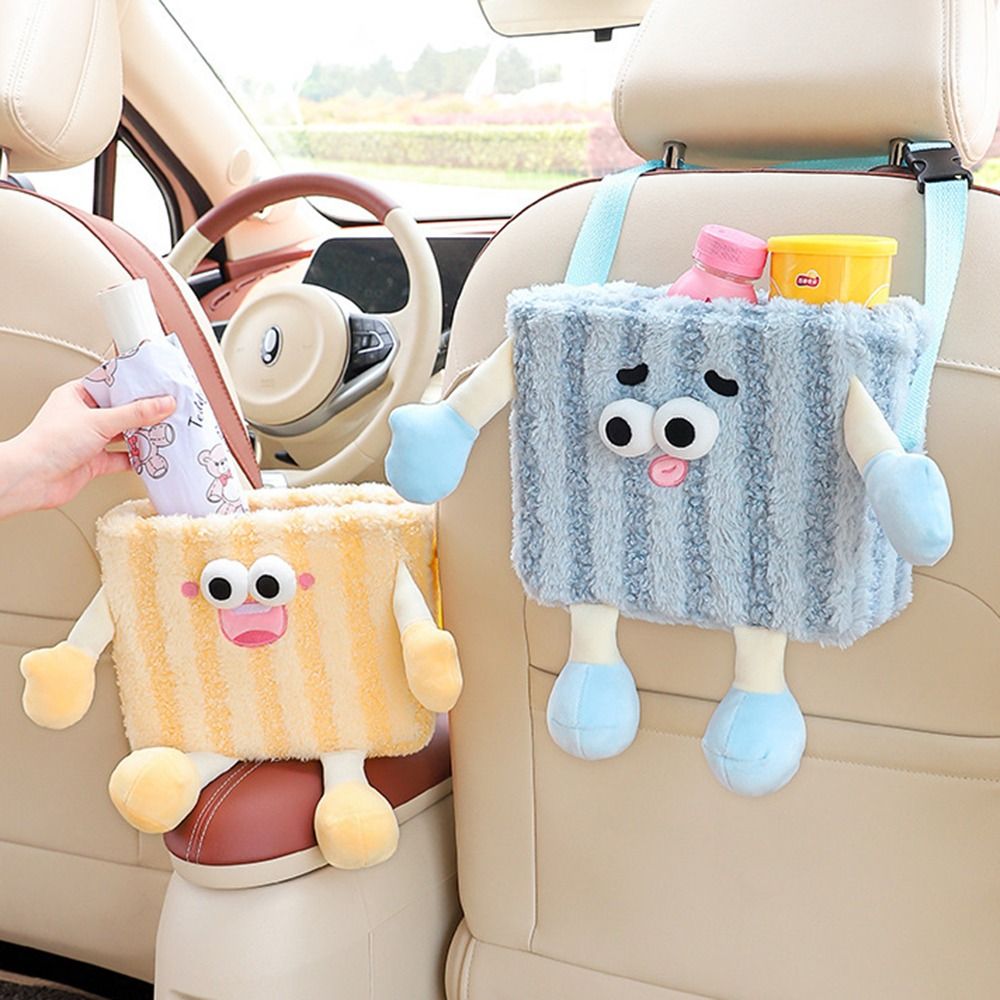 Plush Car Trash Can Cartoon So - Agar Tissue Culture 评论和价格
