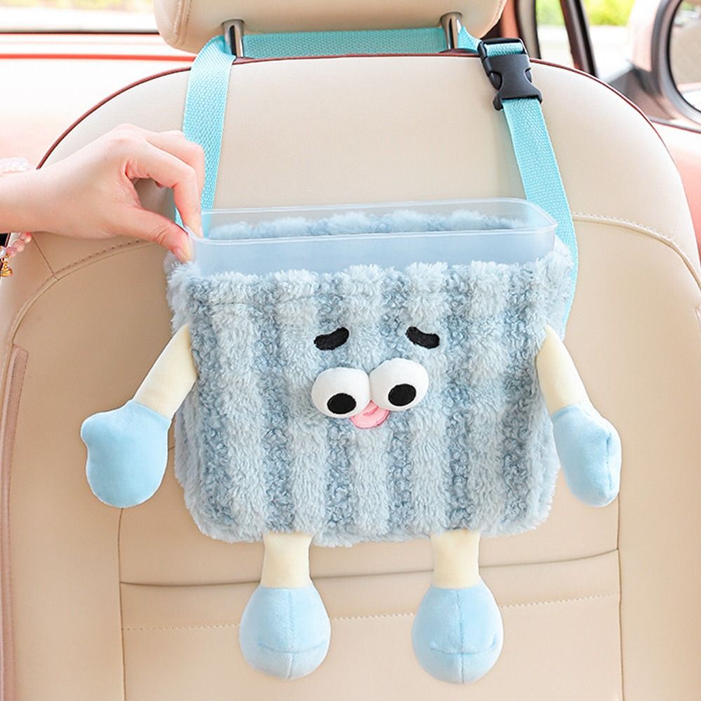 Plush Car Trash Can Cartoon So - Agar Tissue Culture 评论和价格