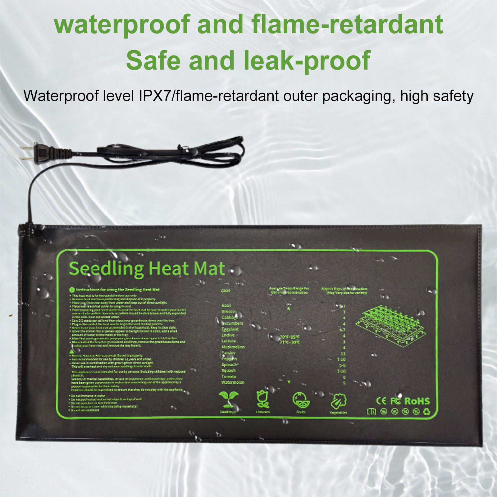 20W Plants Seedling Heating Pa - Heat Mat Seedling 评论和价格